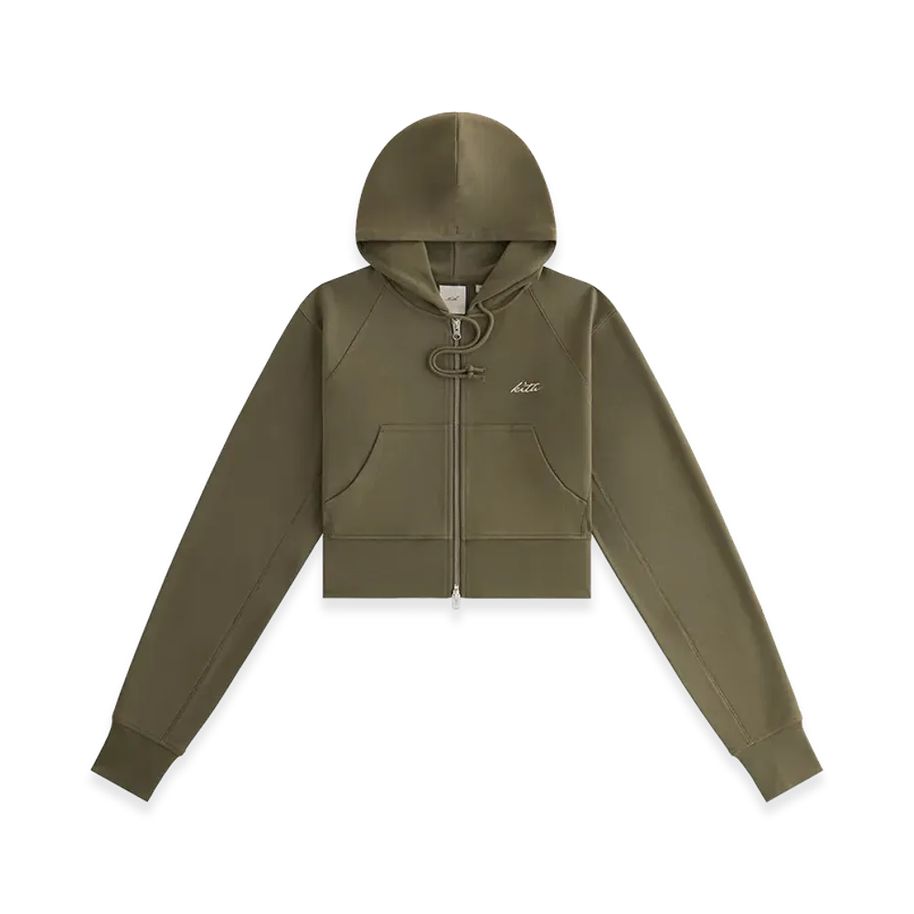 Kith Women's Davin Cropped Hoodie "Canopy"