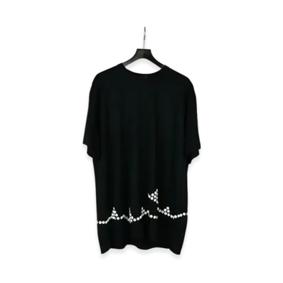 COMME des GARCONS HOMME PLUS Button Wide Tee "Black"
