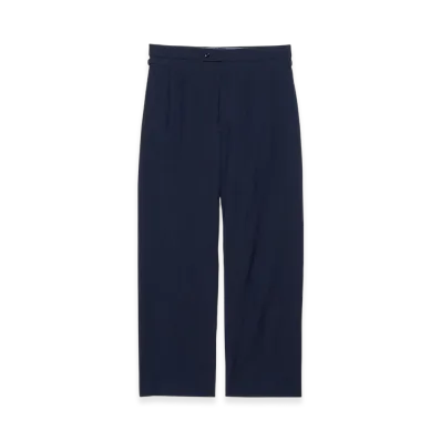 nanamica Seamless Pleat Pants "CharcoalGray"