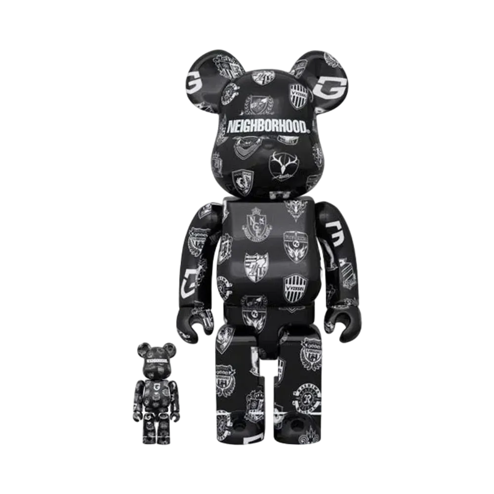 Bearbrick Neighborhood x J.League 30th Anniv. 100% & 400%