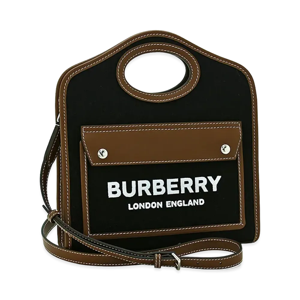 Burberry Women's Handbag "Black/Tan/Brown"