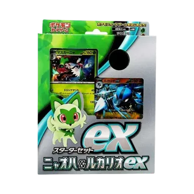 ポケモンカードゲーム スカーレット&バイオレット スターターセットex「ニャオハ&ルカリオex」