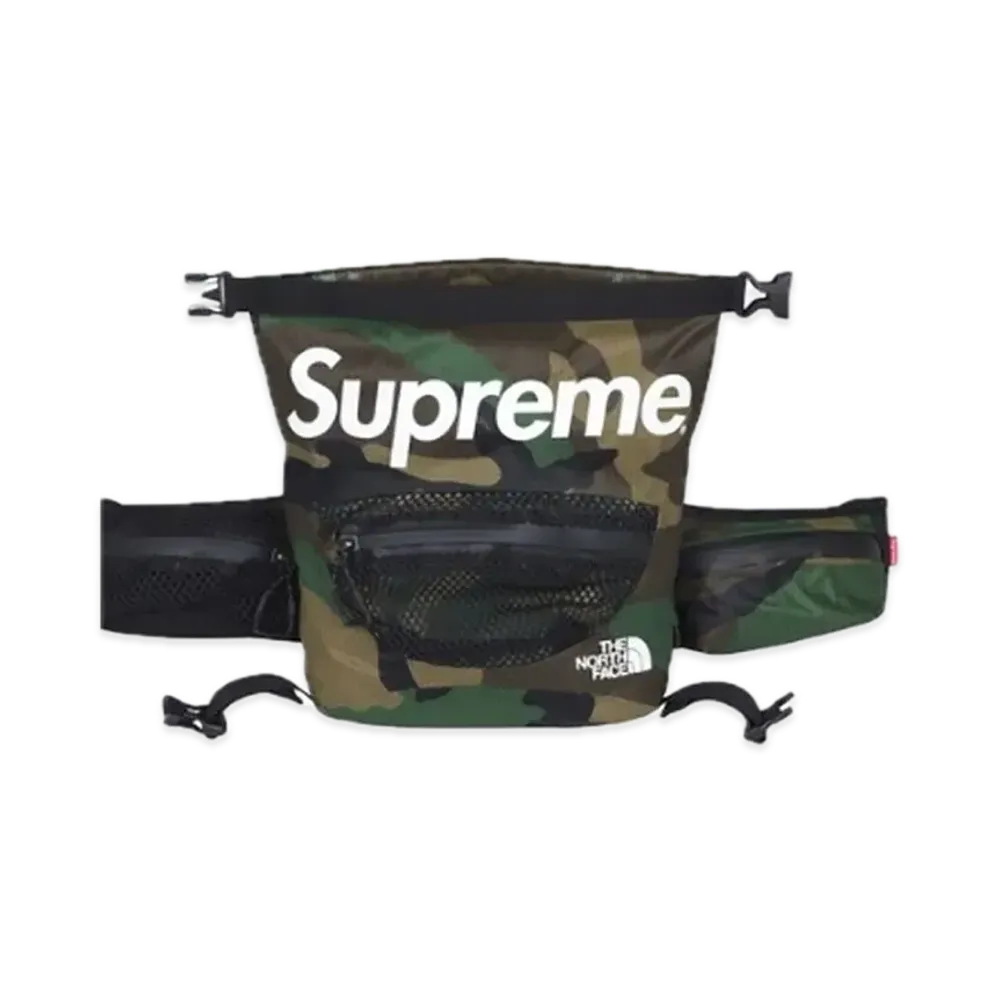 Supreme x The North Face Waterproof Waist Bag "Camo" NM71712I