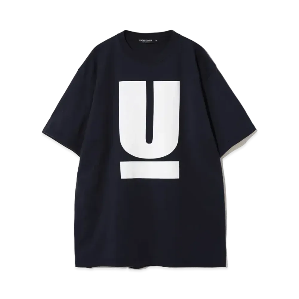UNDERCOVER Cotton T-Shirt "Navy"