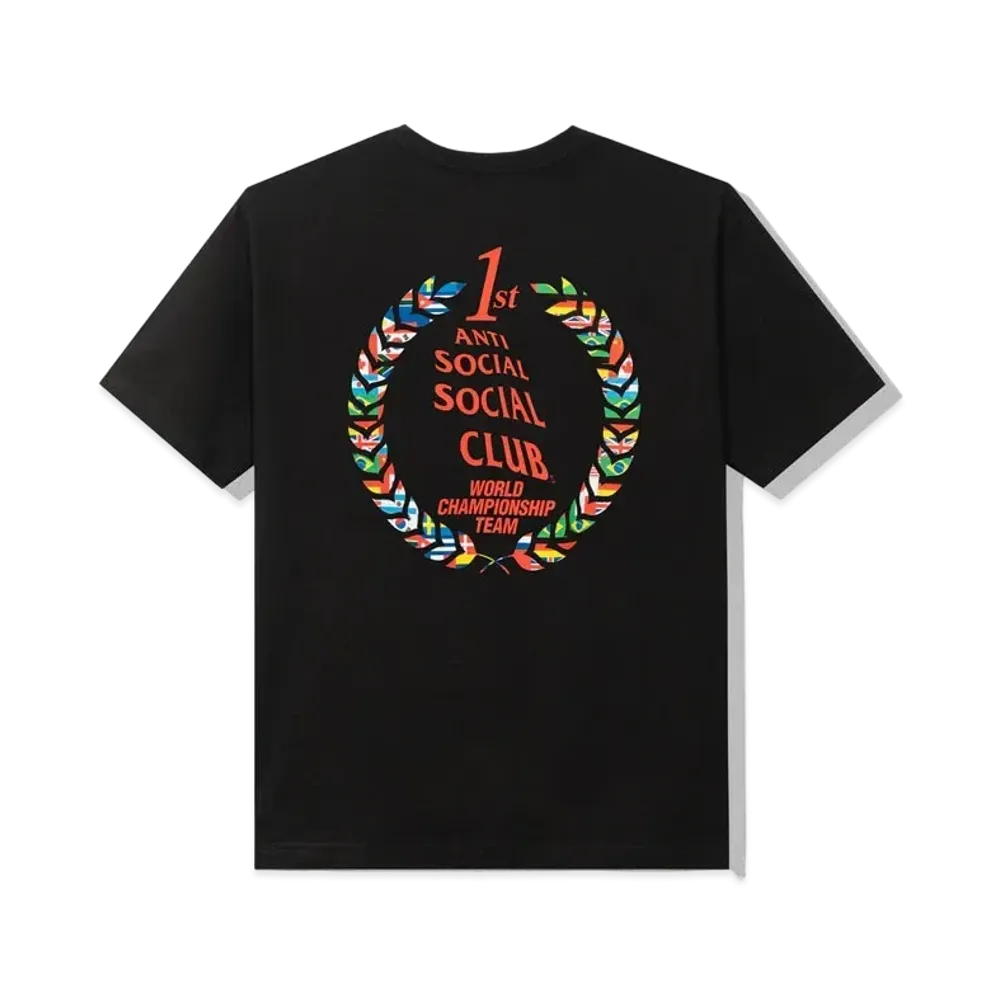 ANTI SOCIAL SOCIAL CLUB SS22 Suzuka Tee "Black"