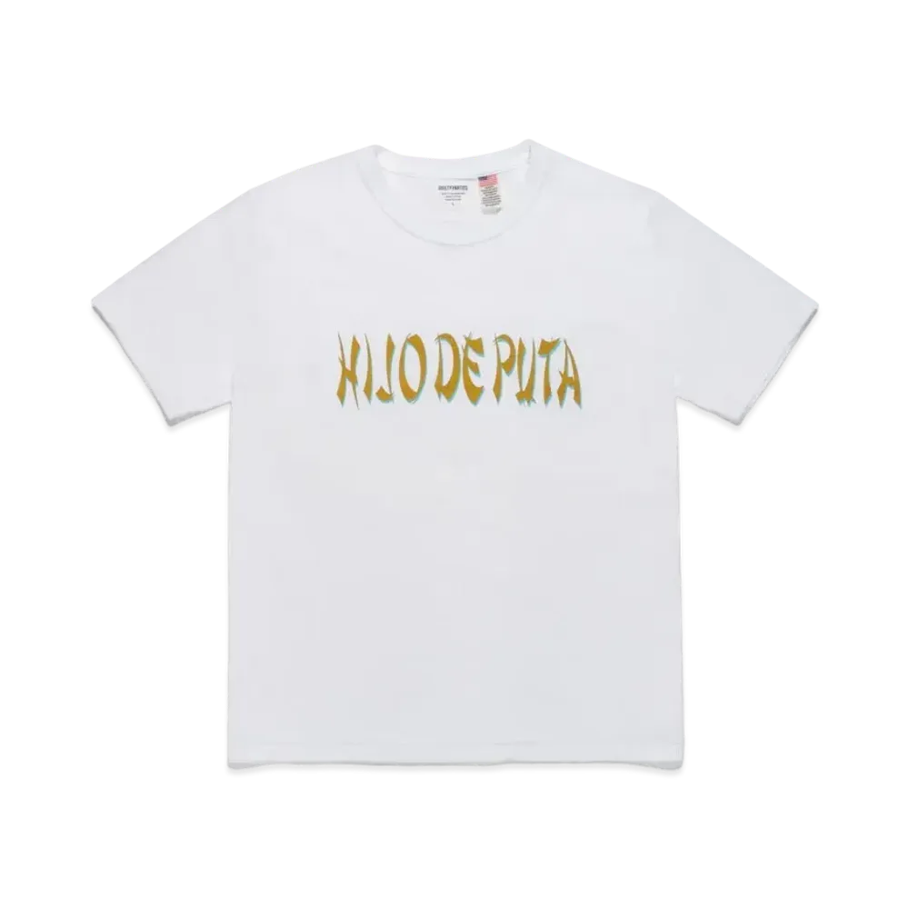 WACKO MARIA US FABRIC T-SHIRT "White"