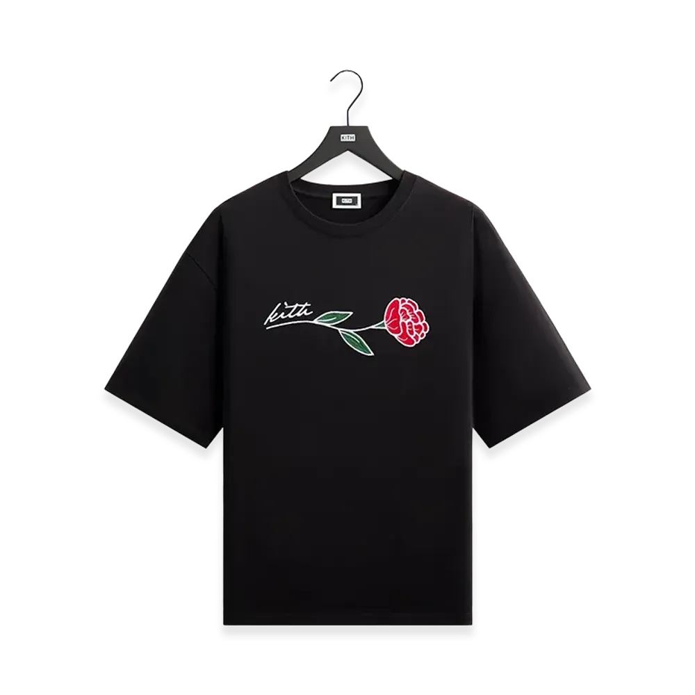 Kith Signature Rose Jones Tee "Black"