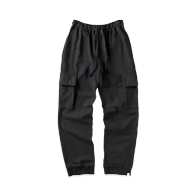 Perfect ribs Light Basic Cargo Pants "Vintage Black"