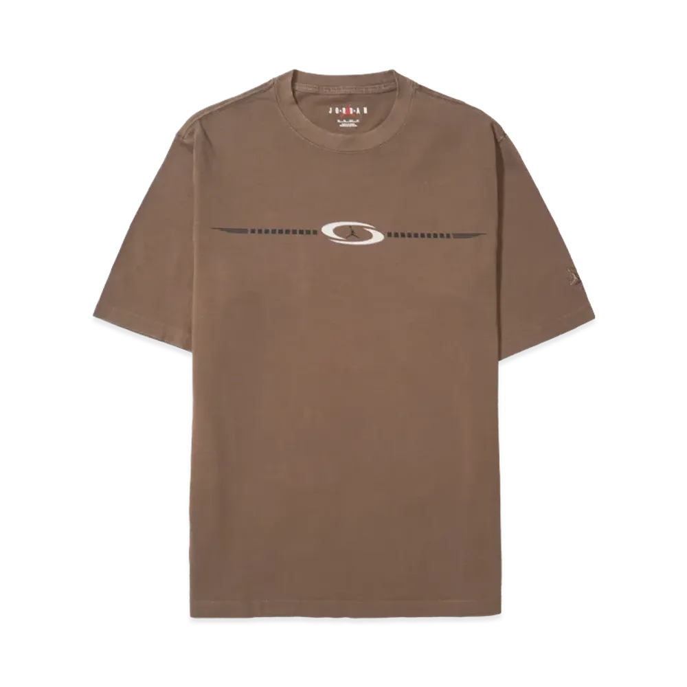 Nike Jordan x Travis Scott Men's T-Shirt "Brown" (Aisa Size) DZ5511-274