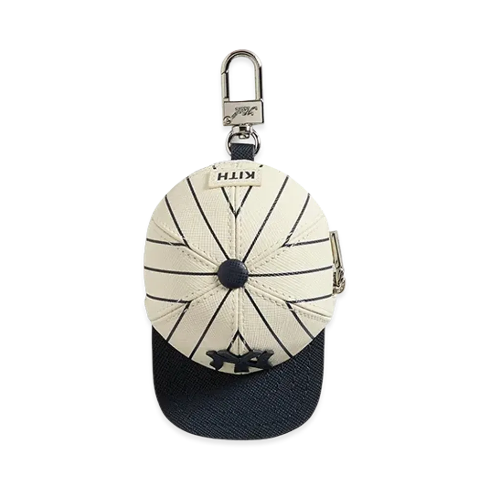 Kith x The New York Yankees Baseball Cap Leather Pouch "Sandrift"