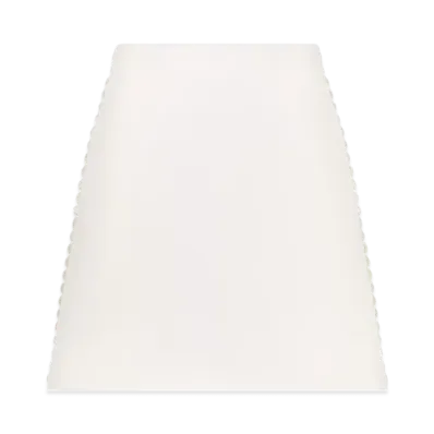 Dior Women's Miniskirt Double Sided Virgin Wool Boucle "Ecru"