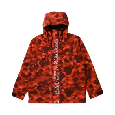 A BATHING APE OVO Color Camo Jacket "Red"