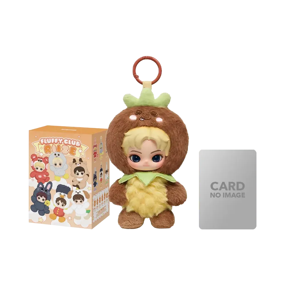 POP MART RIIZE Fluffy Club Series Vinyl Plush Doll Pendant Fluffy SONGYONGDOLI (Secret)