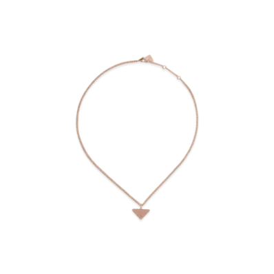PRADA Eternal Gold Pendant Necklace in Pink Gold with Diamonds