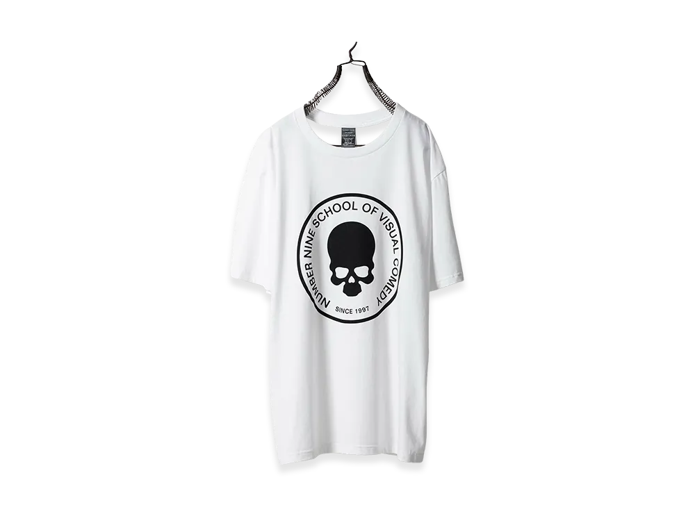 NUMBER (N)INE by Takahiro Miyashita School of Visual Comedy T-Shirt "White"