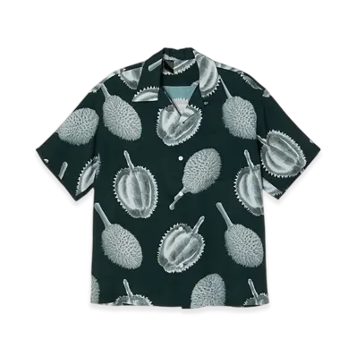 N.HOOLYWOOD Half Sleeve Big Shirt "Green"