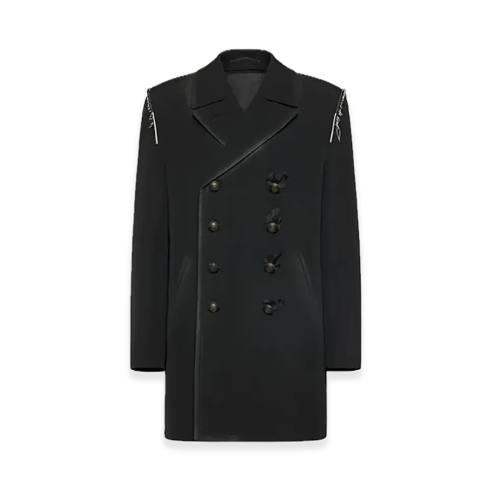 Maison Margiela Reversible Wool Coat "Black"
