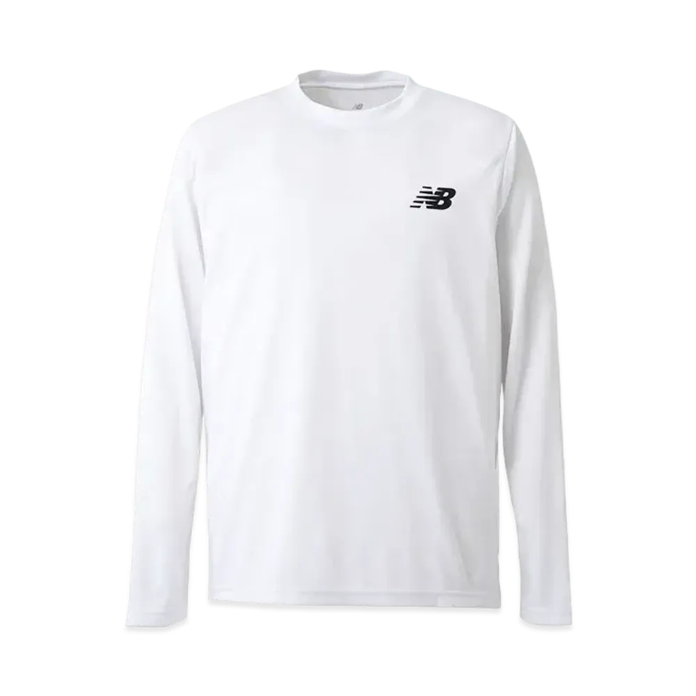 New Balance Training Long Sleeve Shirt "White"