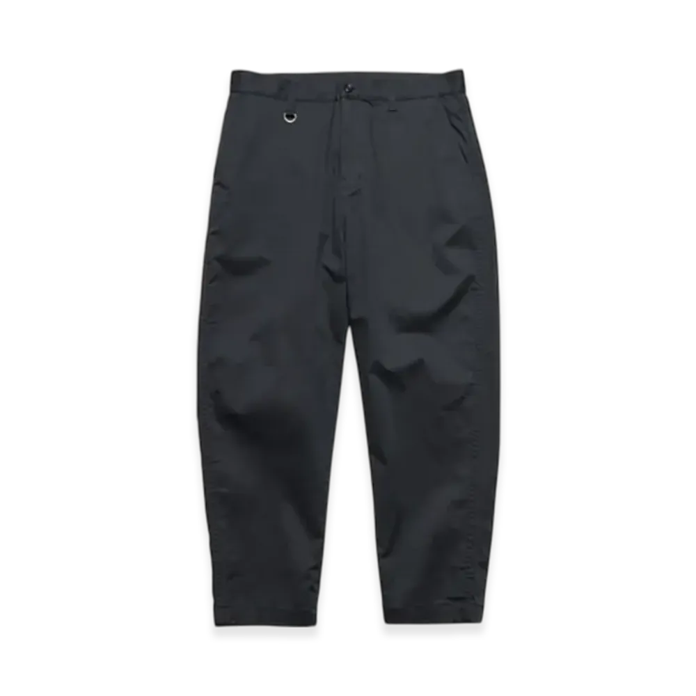SOPHNET. Cotton Stretch Twill Tapered Cropped Pants "Black"