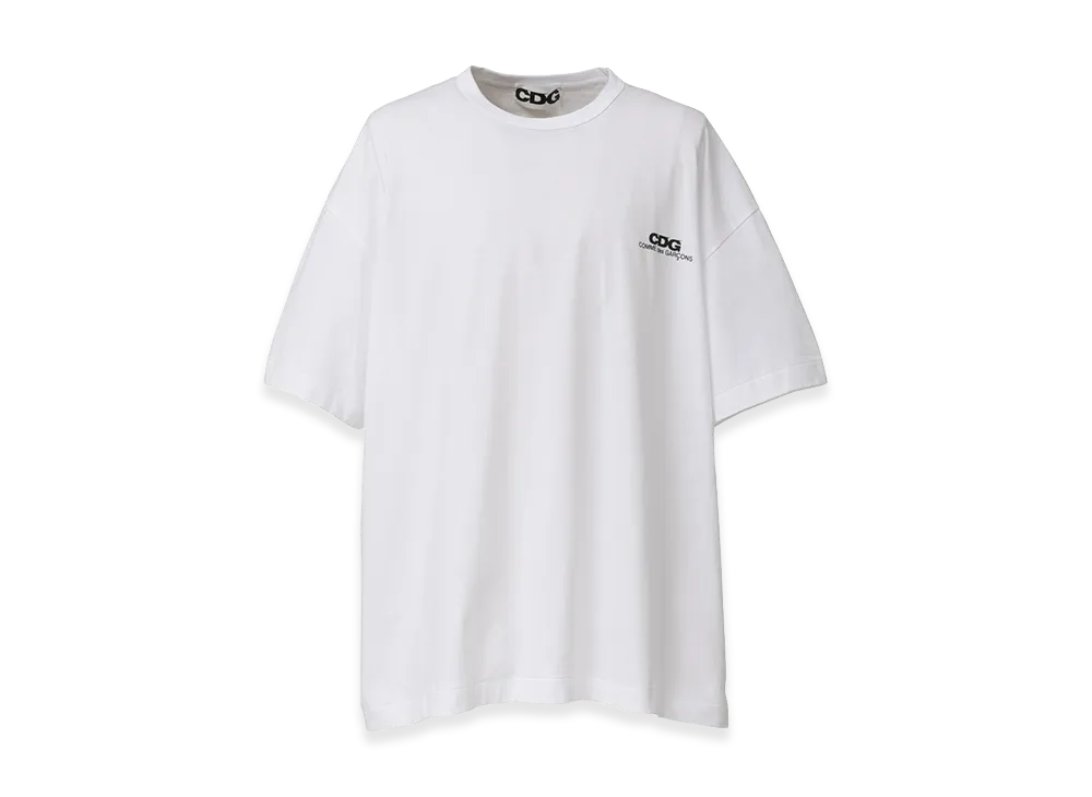 COMME des GARCONS CDG Oversized T-Shirt 1 / Small Logo "White"