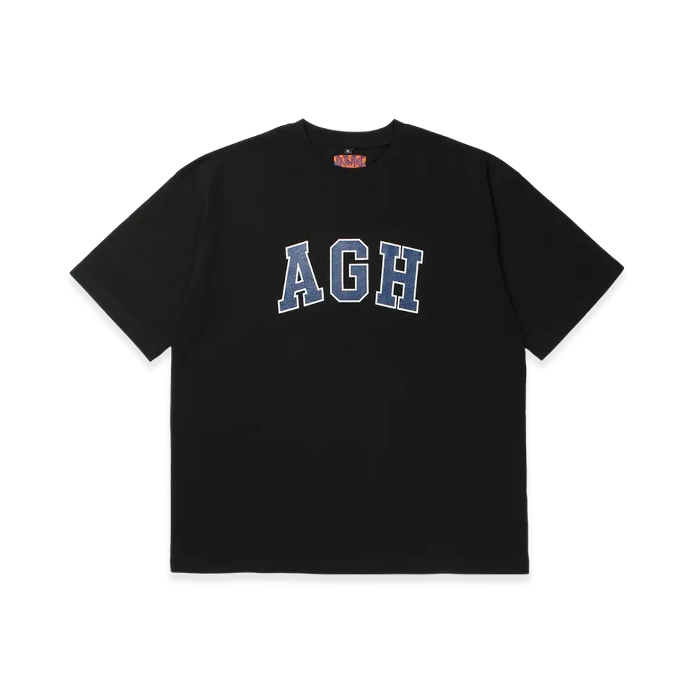 APHRODITEGANG AGH Logo S/S Tee "Navy"