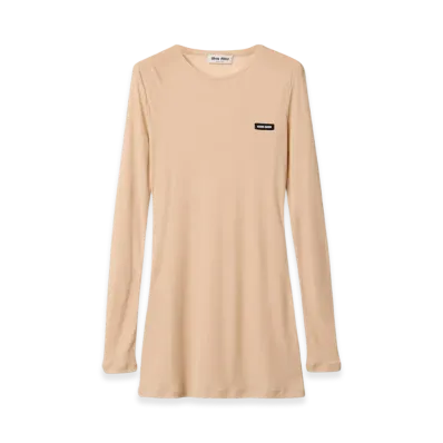MIU MIU Women's Cotton Dress "Cameo"