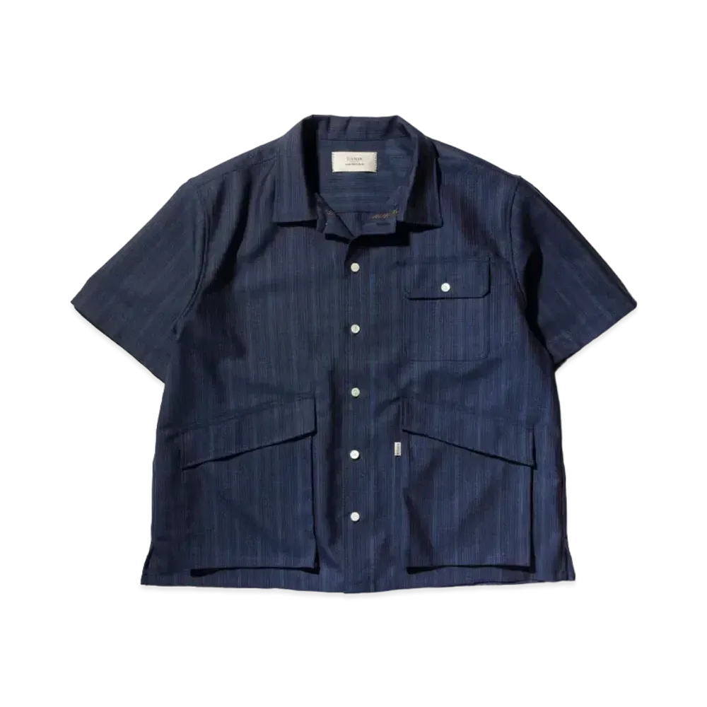 UNION x Yuge Fabric Farm Trunk Langford Shirt "Navy"