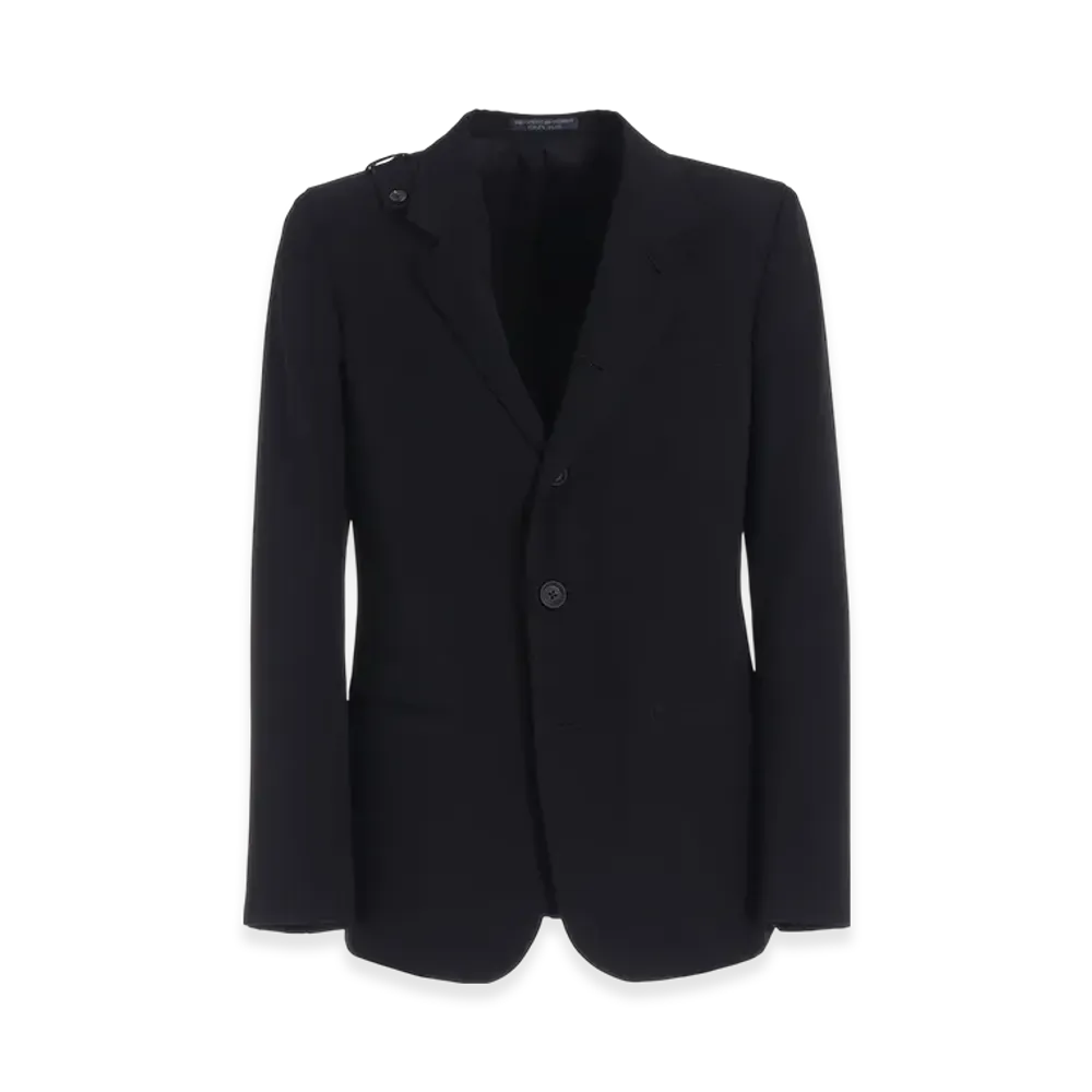 Yohji Yamamoto POUR HOMME Regulation Gabardine 5Buttons Single Jacket "Black"