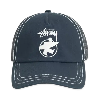 Stussy Surfman Trucker "Black"