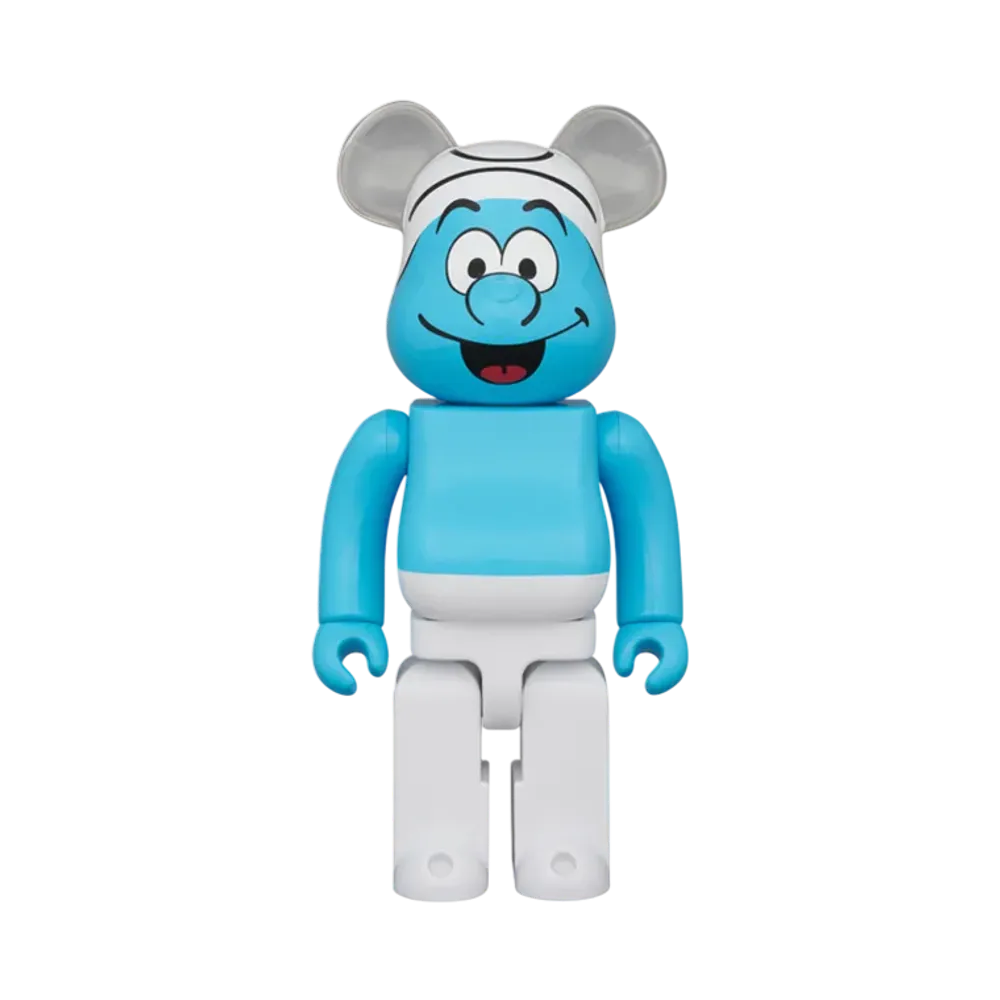 MEDICOM TOY "BEARBRICK" Smurf 400%