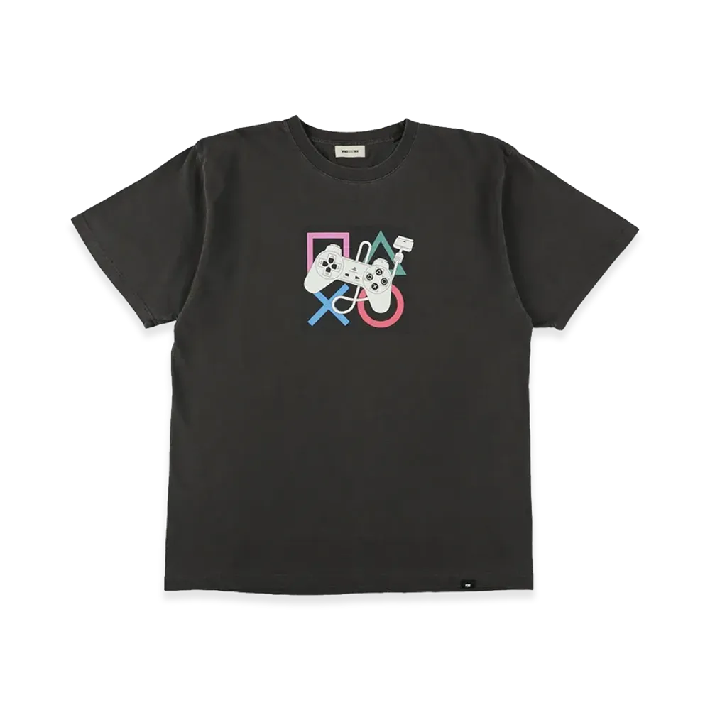 WIND AND SEA x PLAYSTATION Controller S/S Tee "Black"
