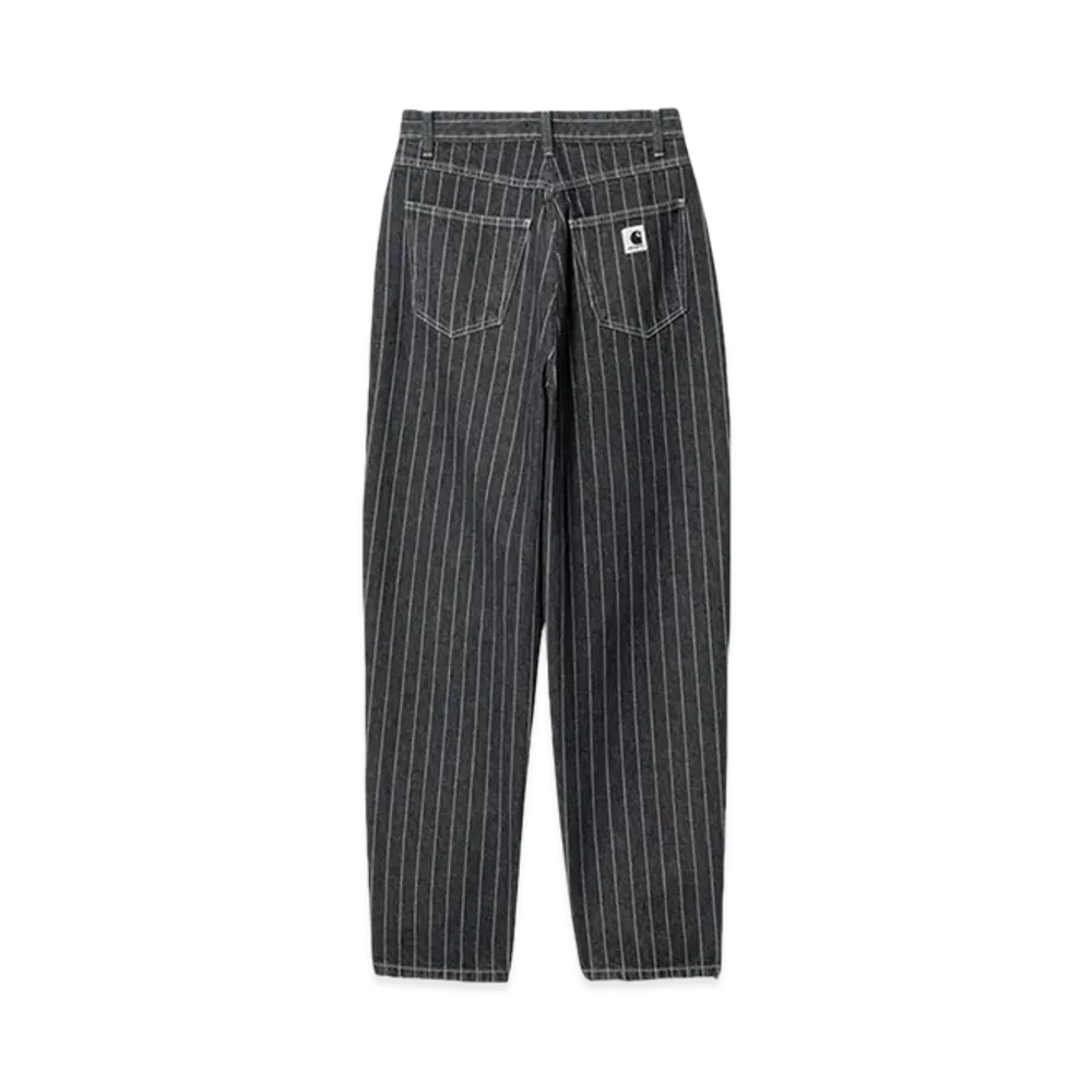 Carhartt WIP Women's Orlean Stripe Pants "Black/White Stone Washed"