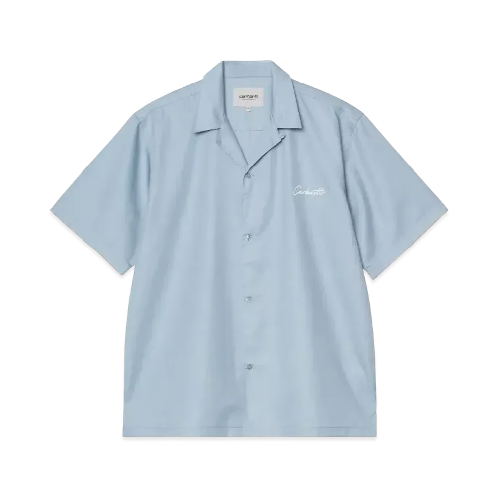 Carhartt WIP S/S Delray Shirt "Frosted Blue"