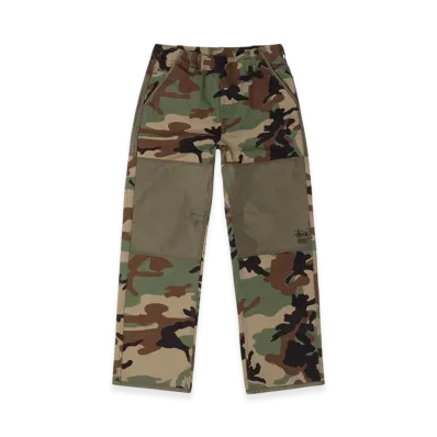 Stussy Utility Pant "Woodland Camo"
