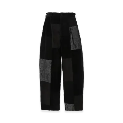 COMME des GARCONS HOMME Patch Work Corduroy Pants "Black"