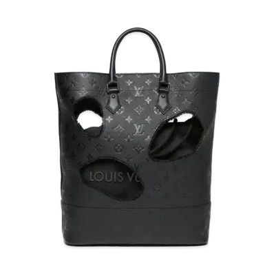 Louis Vuitton x COMME des GARCONS Bag With Holes MM "Noir"