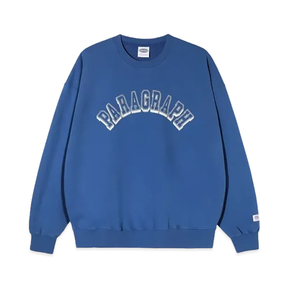 Paragraph 3D Typo Logo Crew "Blue"