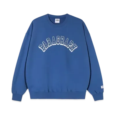 Paragraph 3D Typo Logo Crew "Blue"