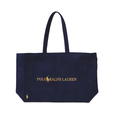 BEAMS x Polo Ralph Lauren Tote Bag "Navy"