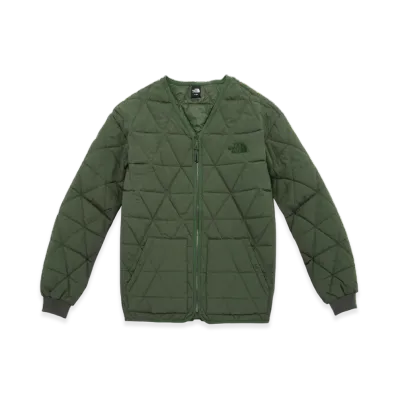 The North Face Geodome V Cardigan - 24FW "Dark Khaki"