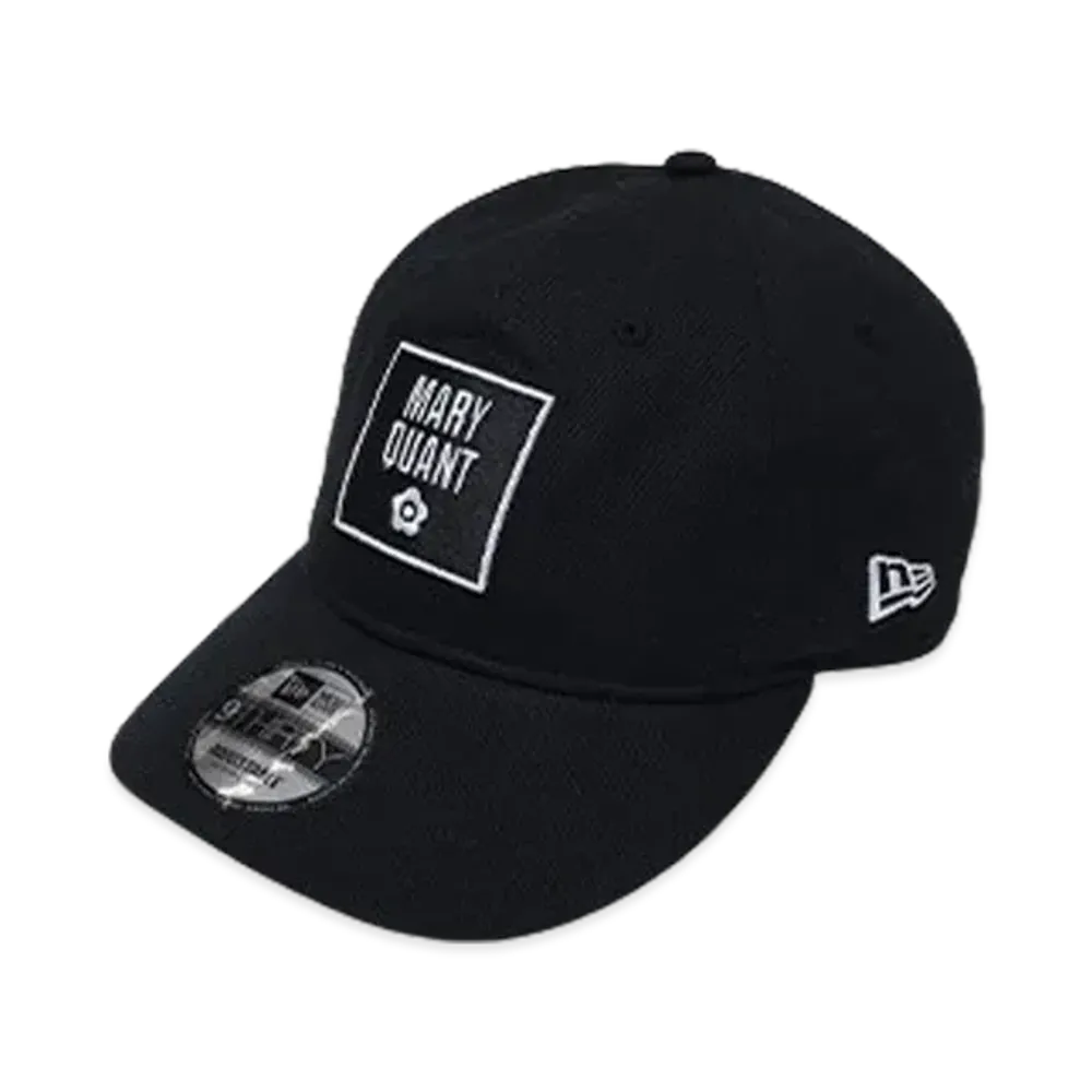 NEW ERA x MARY QUANT 3-Tier Logo Cap "Black"