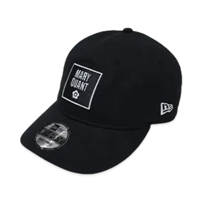 NEW ERA x MARY QUANT 3-Tier Logo Cap "Black"