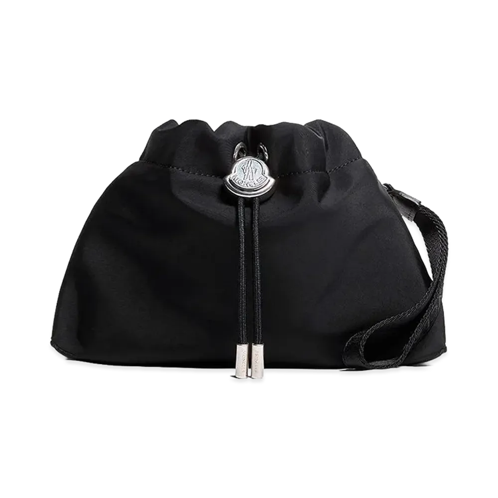MONCLER Women's Trick Water-Repellent Pouch "Black"