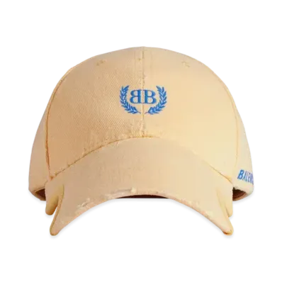 BALENCIAGA Laurel Classic Cap "Yellow/Blue"