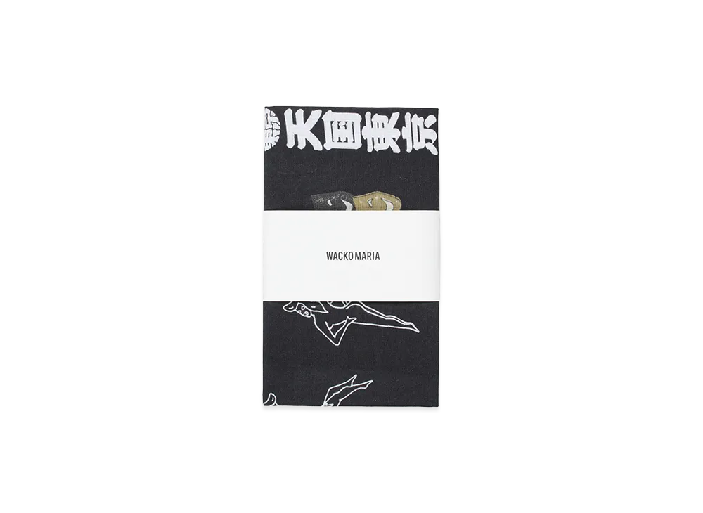 WACKO MARIA x Mizuno Some Kojo Tenugui "Black"