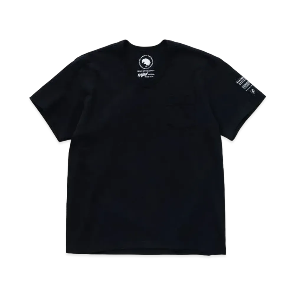 RATS Pack Tee "V-Neck Pocket Tight Silhouette" "Black"