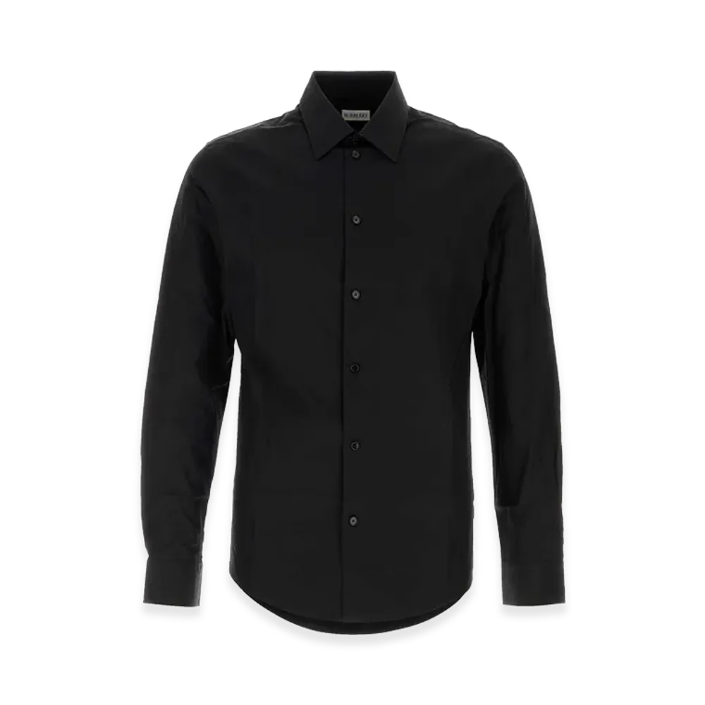 Burberry Poplin Shirt "Black"