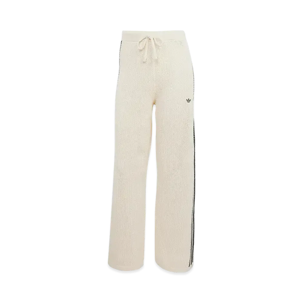 adidas Originals Premium Crochet Track Pants "Wonder White"