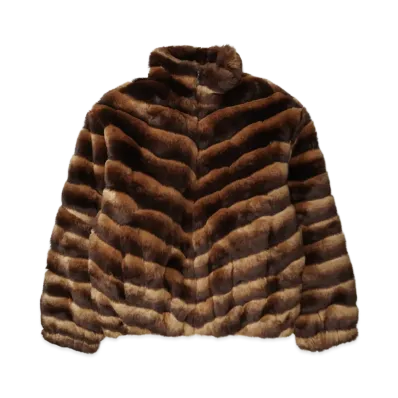 Supreme Faux Fur Jacket "Brown"