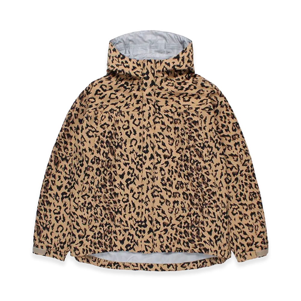 WACKO MARIA Leopard 3 Layer Mountain Parka "Beige"